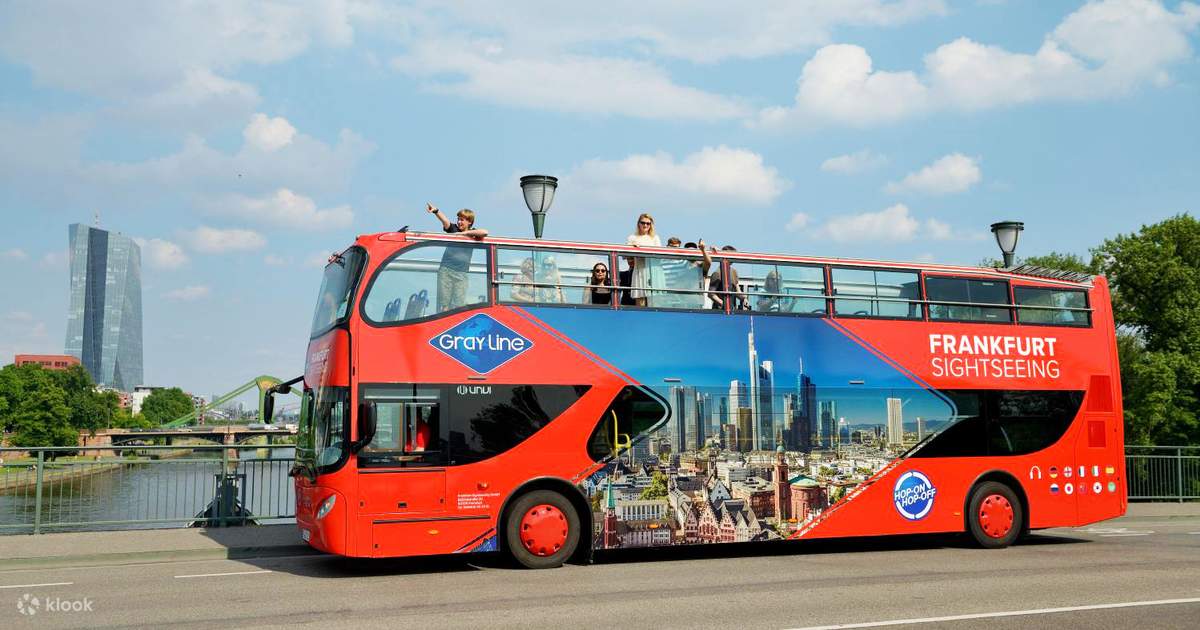 Frankfurt Hop On Hop Off Bus Route Frankfurt Express Hop-On Hop-Off Sightseeing Bus Tour (Open-Top) - Klook